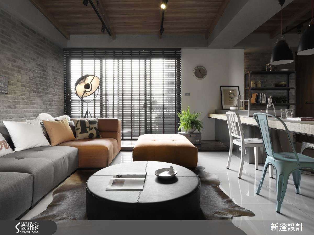 开放自由动线，洋溢休闲感的疗愈风居宅